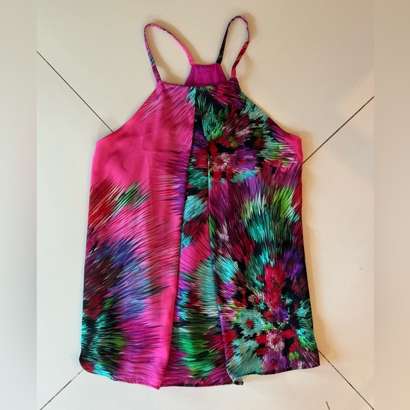 ASKARI colorful spaghetti strap blouse - Picture 2 of 4